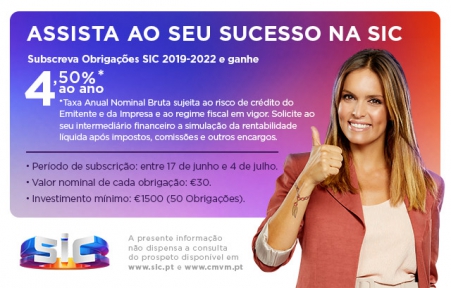 Banco Finantia places bond loan launched by SIC