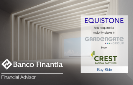 Banco Finantia acted as financial advisor to Equistone Partners Europe in the acquisition of a majority stake in the Gardengate Group